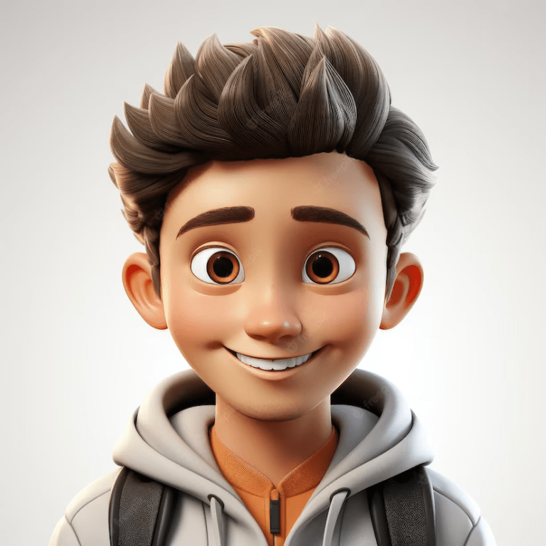 immersive-3d-cartoon-avatar-captivating-frontprofile-view-10yearold-white-male-with-black-h_983420-10038